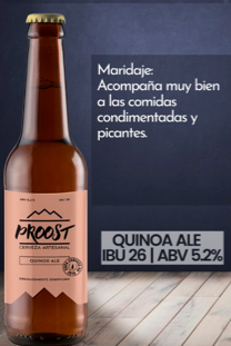Cerveza Proost Veggie (Quinoa) 355 ml