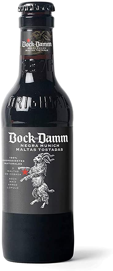 Cerveza Bock Damm Negra 250 ml