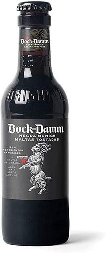 Cerveza Bock Damm Negra 250 ml