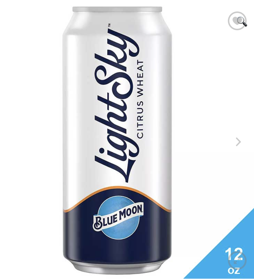 Cerveza Blue Moon Light Sky 12 oz