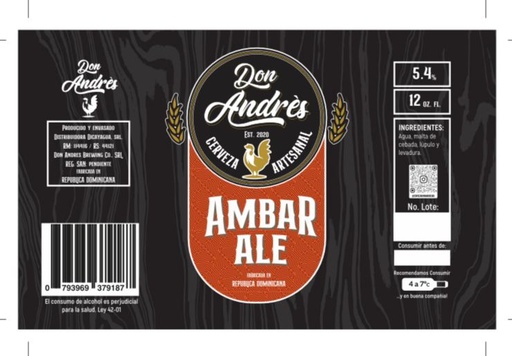 Don Andres Ambar Ale