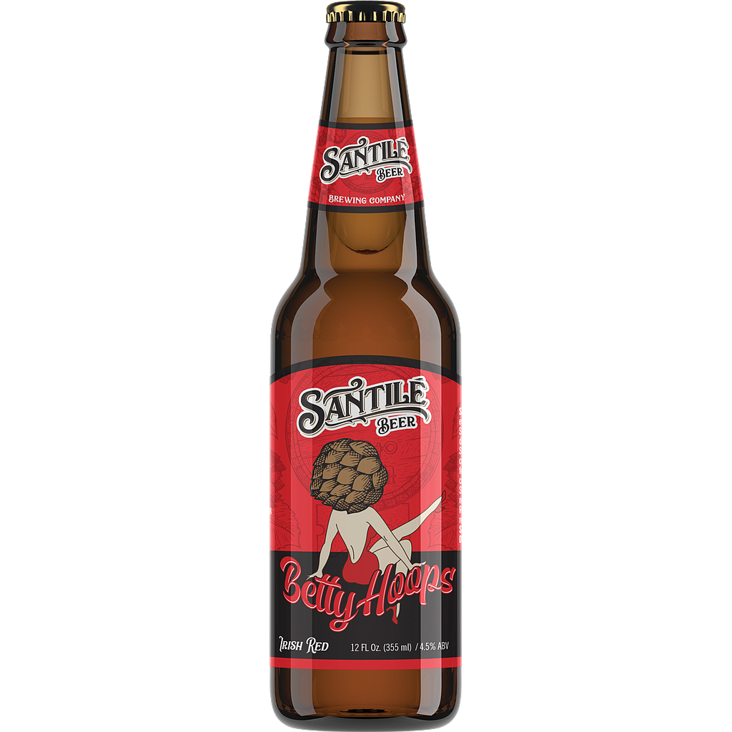 Cerveza Santilé Irish Red (Betty Hoops)