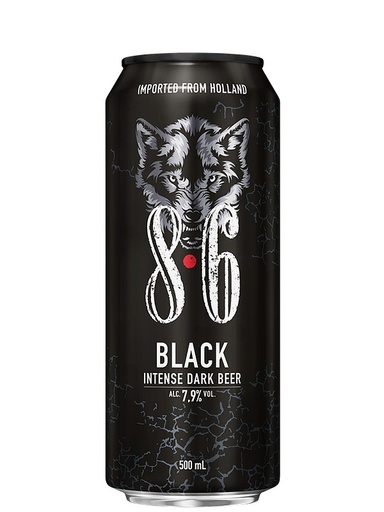 Cerveza 8.6 Black