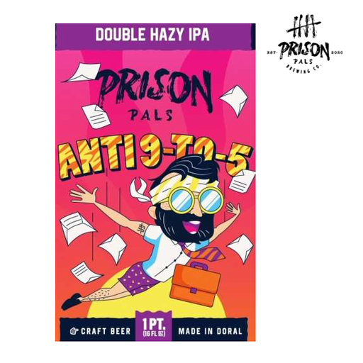 Cerveza Prison Anti 9 to 5 DIPA