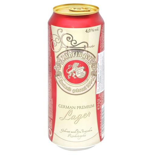 Cerveza Zahringer Lager