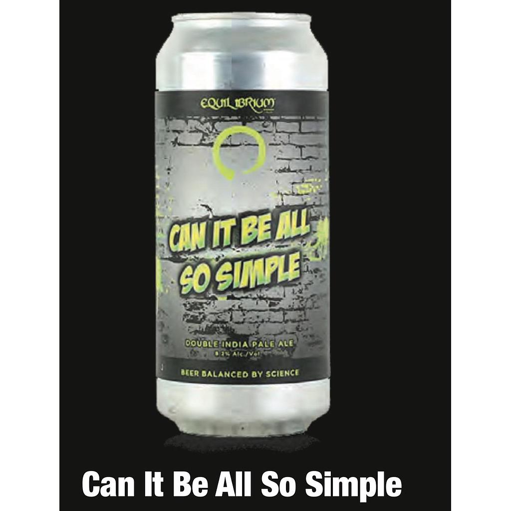 Cerveza Equilibrium Can It Be All So Simple