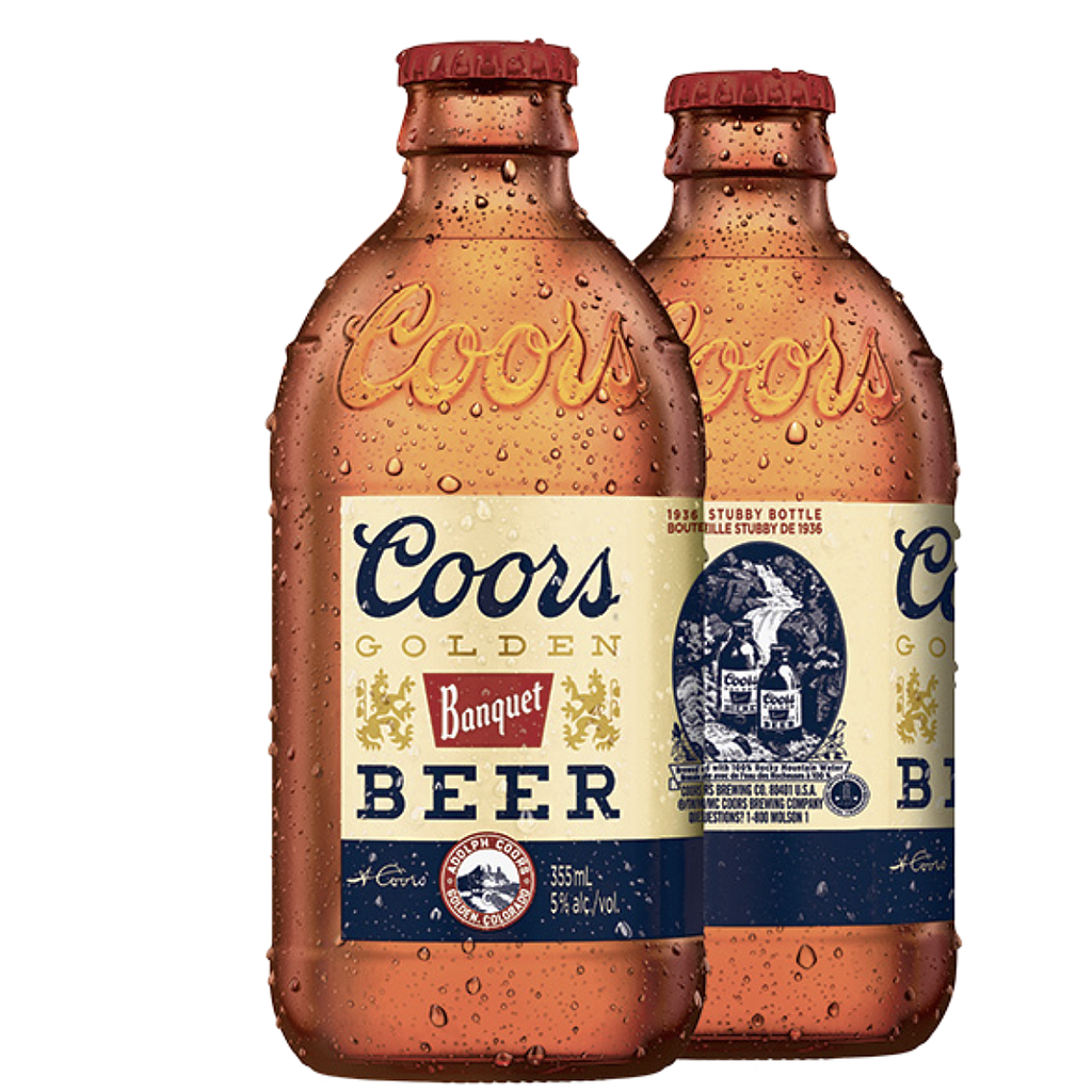Cerveza Coors Banquet 12 oz