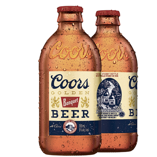 Cerveza Coors Banquet 12 oz